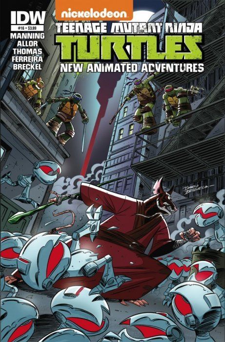 TMNT: New Animated Adventures #16 Comic