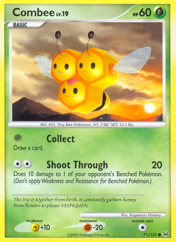 Combee (71/127) - Platinum Pokémon Card