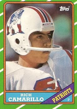 Rich Camarillo 1986 Topps #43 Sports Card