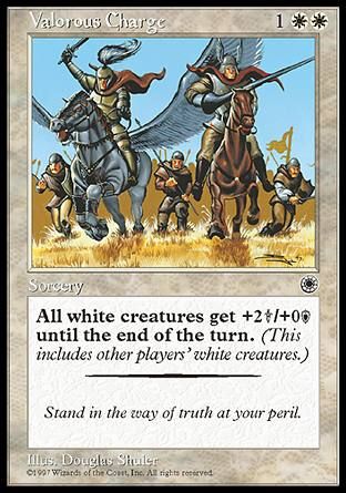 Valorous Charge (Portal) Trading Card