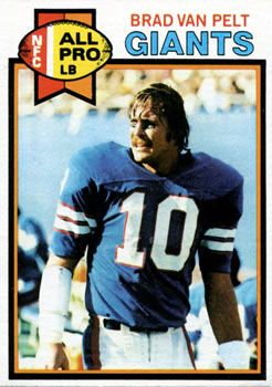 Brad Van Pelt 1979 Topps #140 Sports Card