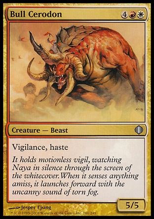 Bull Cerodon (Shards of Alara) Trading Card