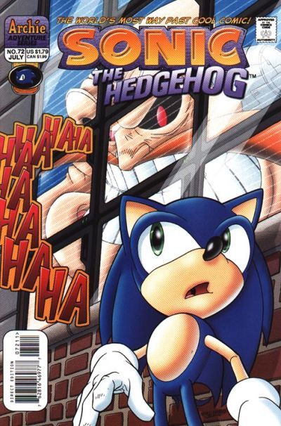 Sonic the Hedgehog #72 Comic