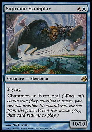 Supreme Exemplar (Morningtide) Trading Card