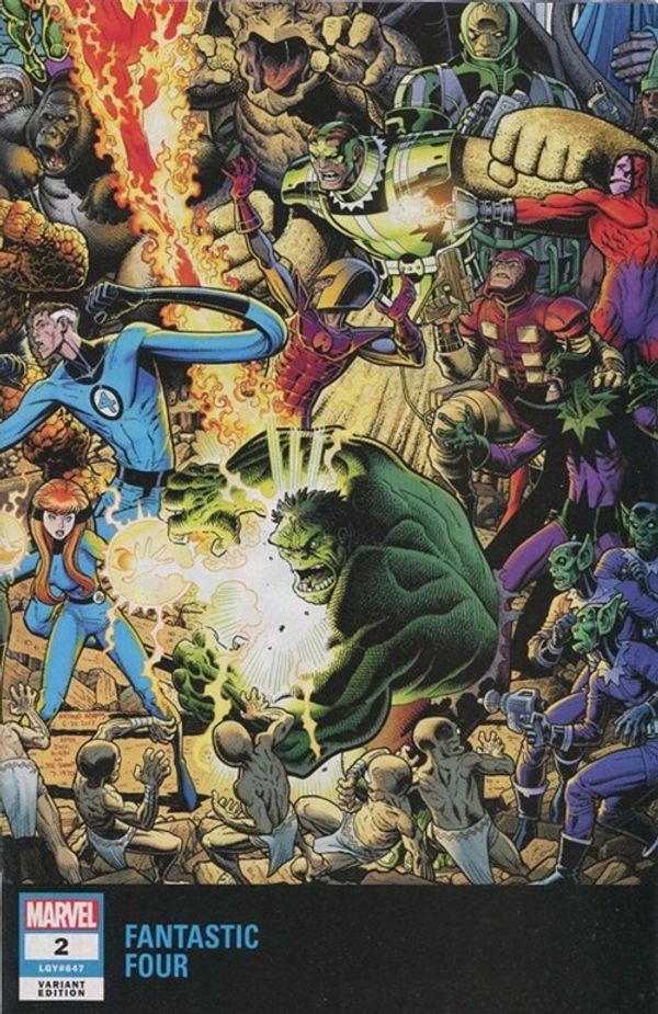 Fantastic Four #2 (Adams Connecting Wraparound Variant)