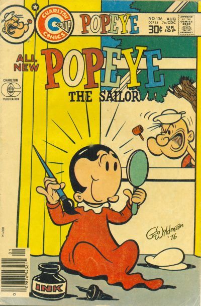 Popeye #136 Comic