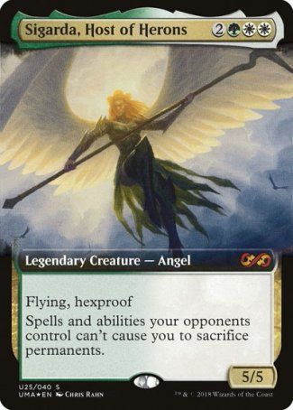 Sigarda, Host of Herons (Ultimate Box Topper) Trading Card