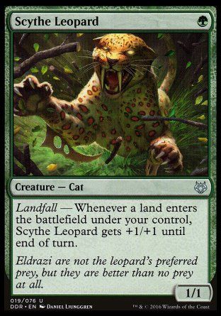 Scythe Leopard (Nissa vs. Ob Nixilis) Trading Card