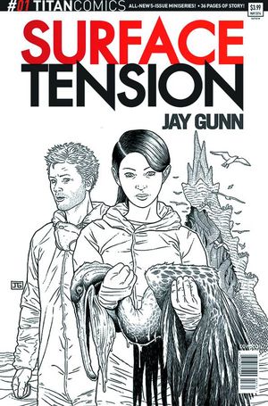 Surface Tension #1 (10 Copy Cover Gunn B/w)
