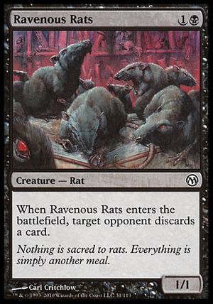 Ravenous Rats (Duels of the Planeswalkers)