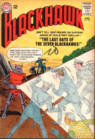 Blackhawk #185 Comic