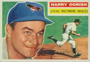 Harry Dorish 1956 Topps #167 Sports Card