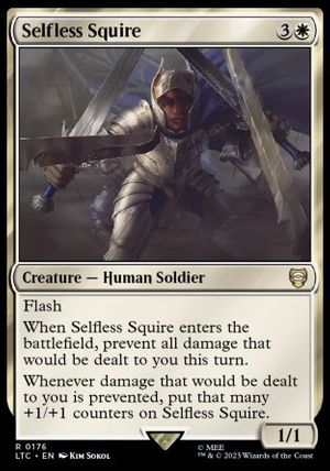 Selfless Squire (The Lord of the Rings Commander Decks)