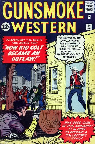 Gunsmoke Western #72 Comic