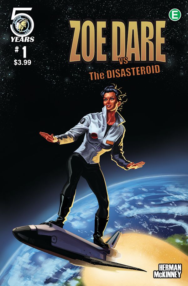 Zoe Dare Vs Disasteroid #1 (Cover B Surf Shuttle)