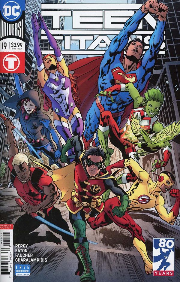 Teen Titans #19 (Variant Cover)