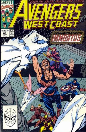 Avengers West Coast #62
