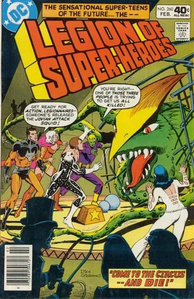 The Legion of Super-Heroes #260 Comic