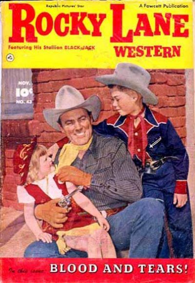 Rocky Lane Western #43 Comic