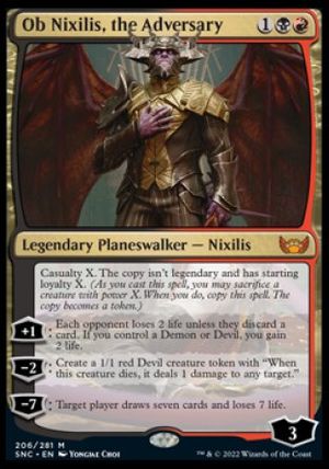 Ob Nixilis, the Adversary (Streets of New Capenna)