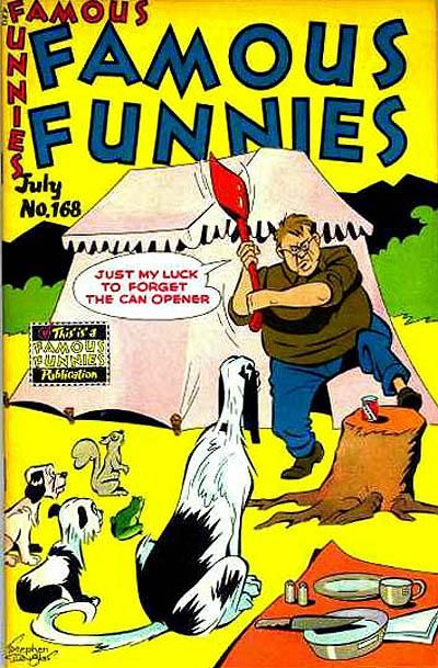 Famous Funnies #168 Comic