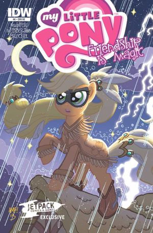 My Little Pony Friendship Is Magic #8 (Retailer Exclusive Cover - Jetpack Comics)