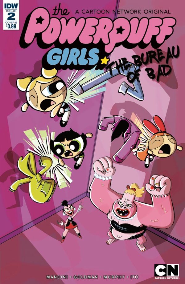 Powerpuff Girls Bureau Of Bad #2 (Cover B Carrow)