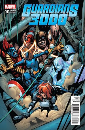 Guardians 3000 #3 (Sandoval Variant)
