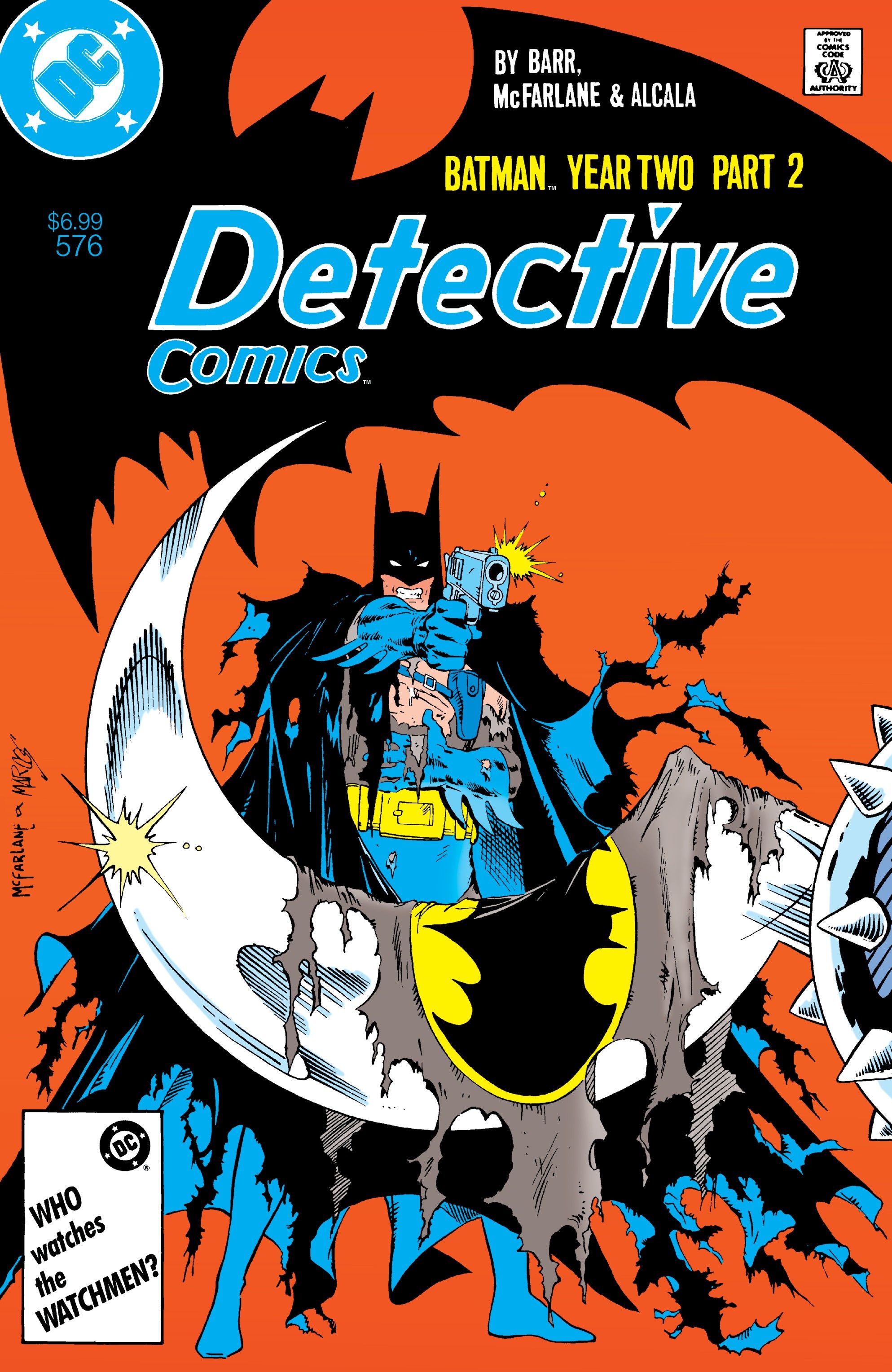 Detective Comics #576 (Facsimile Edition Cvr C Todd Mcfarlane Foil Variant) Comic