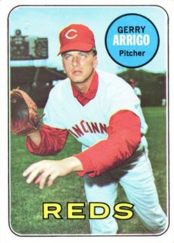 Gerry Arrigo 1969 Topps #213 Sports Card
