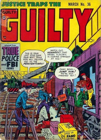 Justice Traps the Guilty #36 Comic