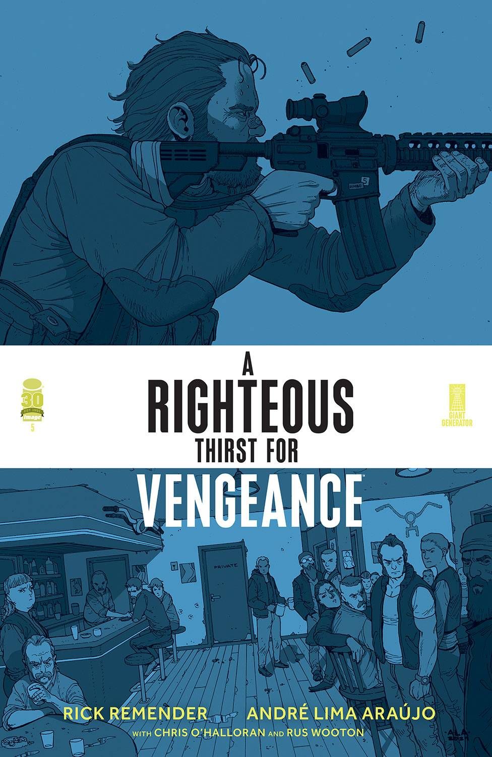 A Righteous Thirst for Vengeance #5 Comic