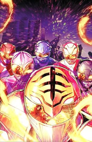 Mighty Morphin Power Rangers #51 (25 Copy Campbell Cover)