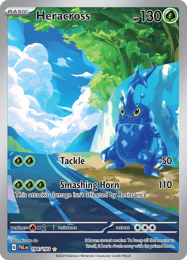 Heracross (194/193) - Paldea Evolved Pokémon Card