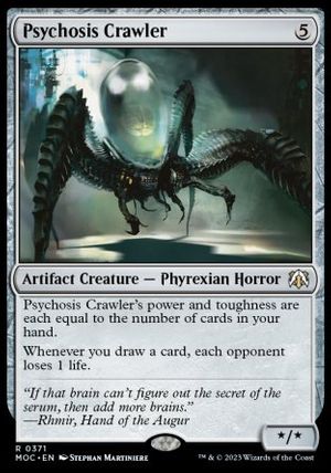 Psychosis Crawler (March of the Machine Commander Decks)