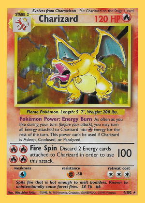 Charizard (4/102) - Base (Unlimited)