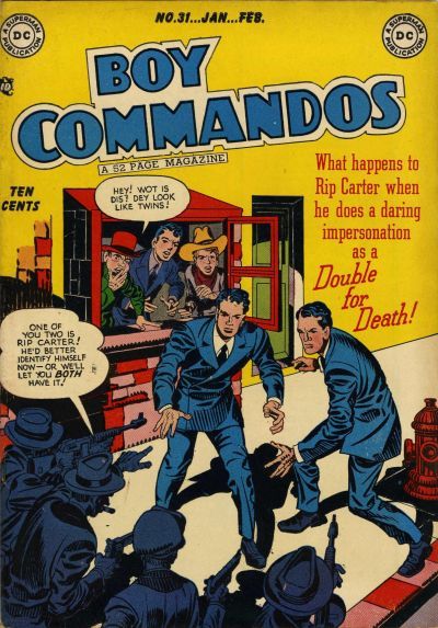 Boy Commandos #31 Comic