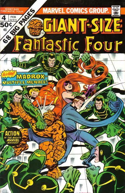 Giant-Size Fantastic Four #4 Comic