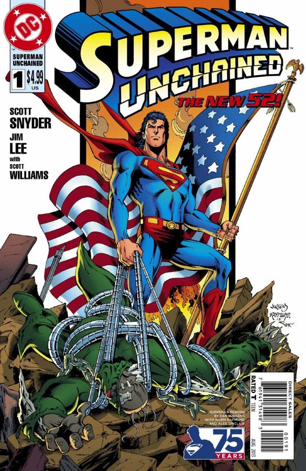 Superman Unchained #1 (Reborn Variant)