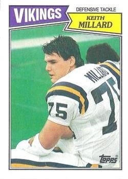 Keith Millard 1987 Topps #209 Sports Card