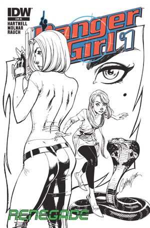 Danger Girl: Renegade #1 (10 Copy Cover)