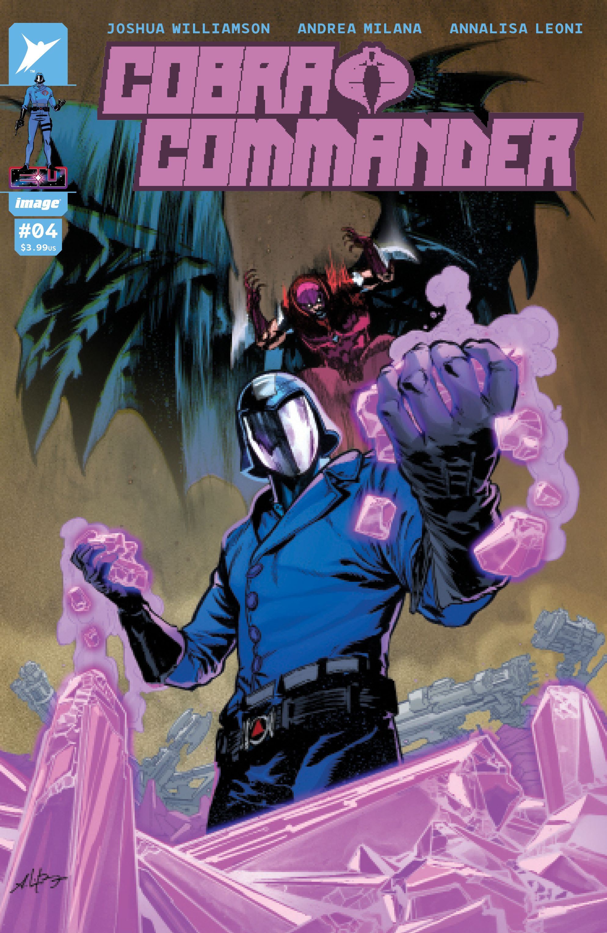 Cobra Commander #4 (Cvr B Andrei Bressan & Adriano Lucas Variant) Comic