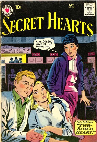 Secret Hearts #56 Comic