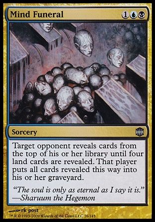 Mind Funeral (Alara Reborn) Trading Card