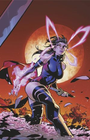 Psylocke: Ninja #4 (C.F. Villa Psylocke Virgin Variant)