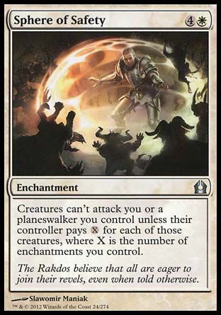 Sphere of Safety (Return to Ravnica) Trading Card