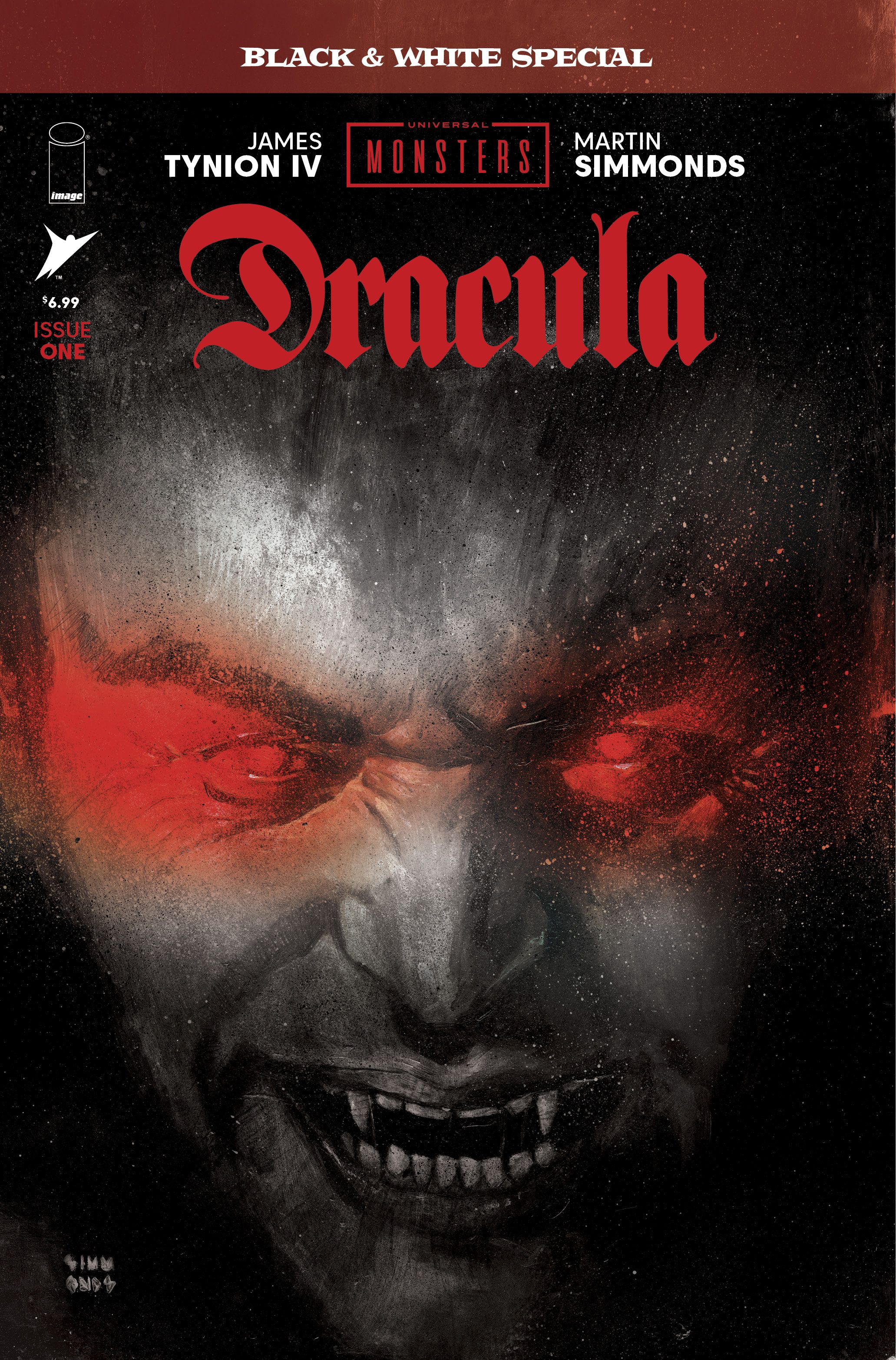 Universal Monsters Dracula Black & White Special #1 Comic