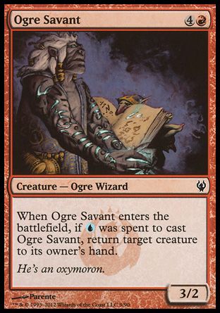 Ogre Savant (Izzet vs. Golgari) Trading Card