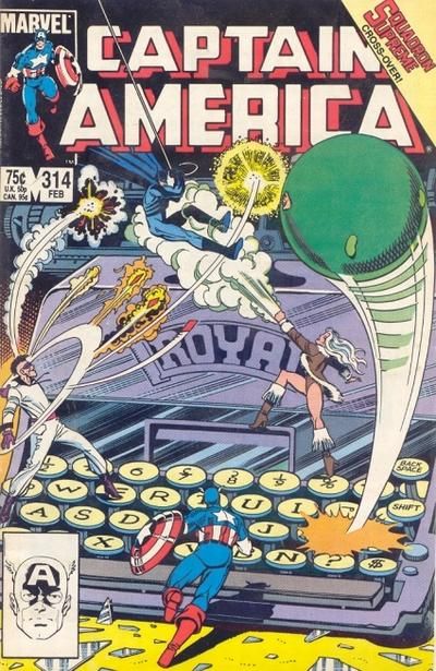 Captain America #314 Comic