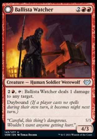 Ballista Watcher (Innistrad: Crimson Vow) Trading Card